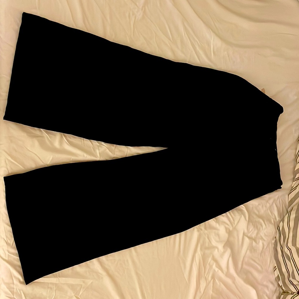 Black flared Armani Exchange dress pants size 6.